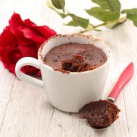 Sugar-free Moist Chocolate Hazelnut Mug Cake Sugar free Chocolate Hazelnut Mug Cake