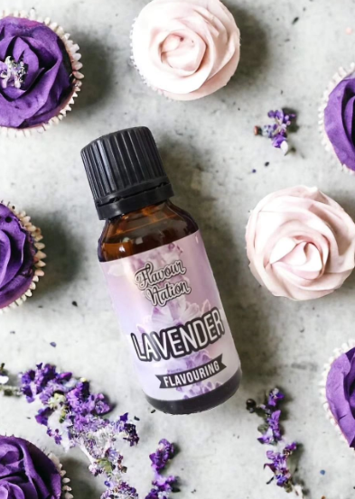 Lavender flavouring for use in baked goodies