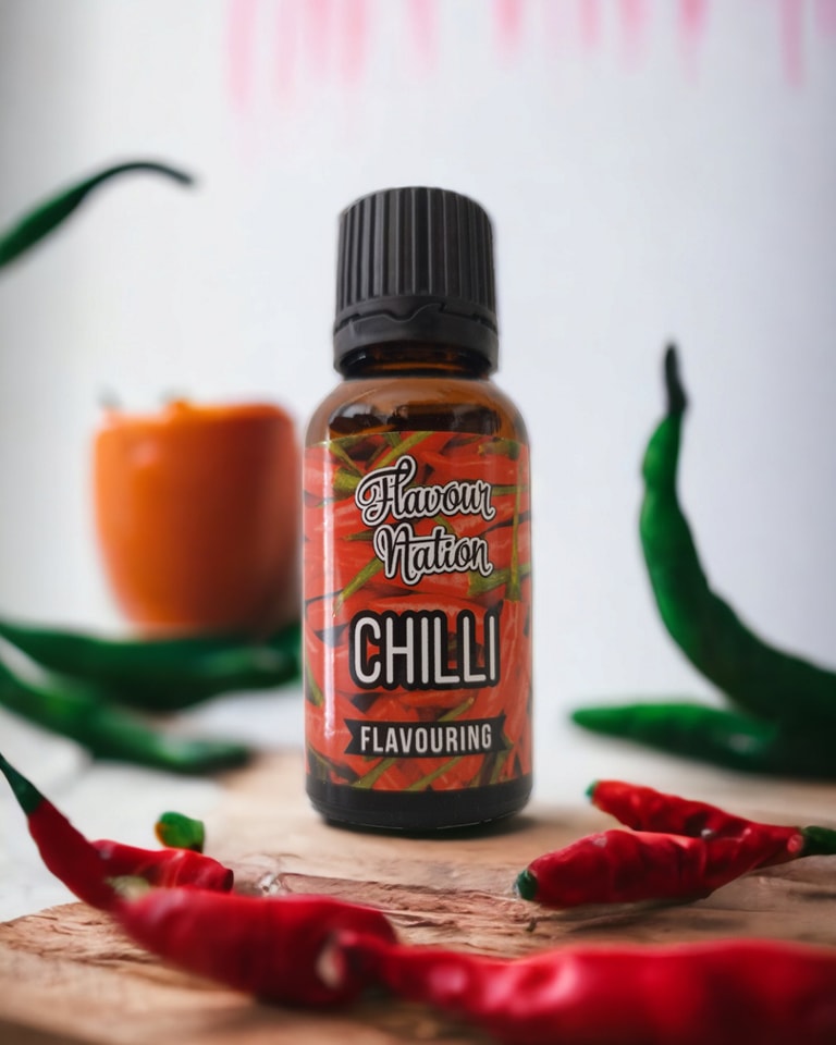 Chilling flavouring essence for sweet and savoury goods.
