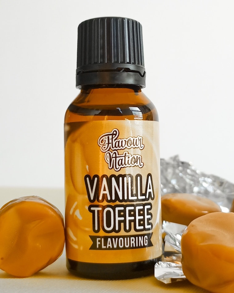 Vanilla Toffee essence for used in baked goods.