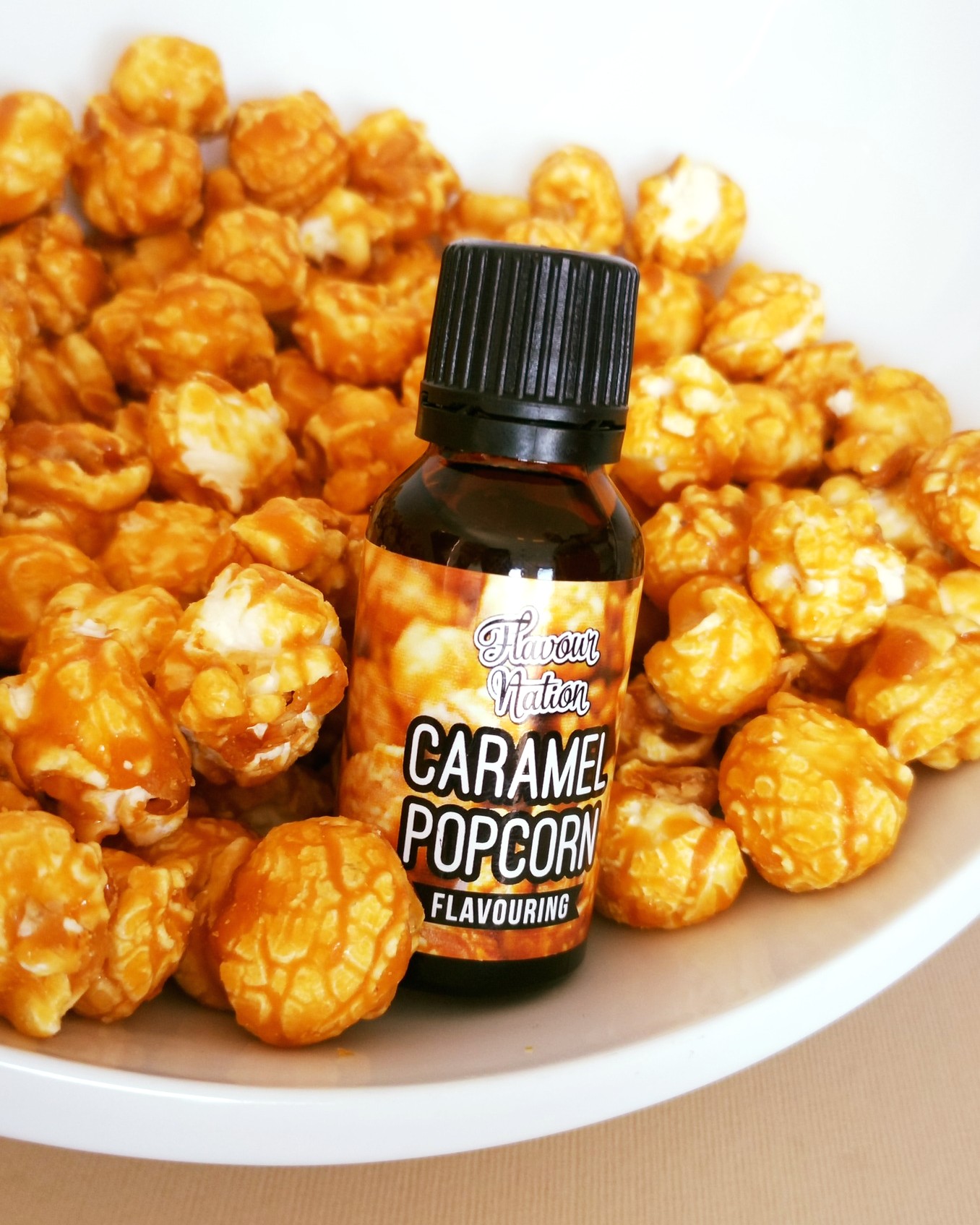 Caramel popcorn flavouring essence.