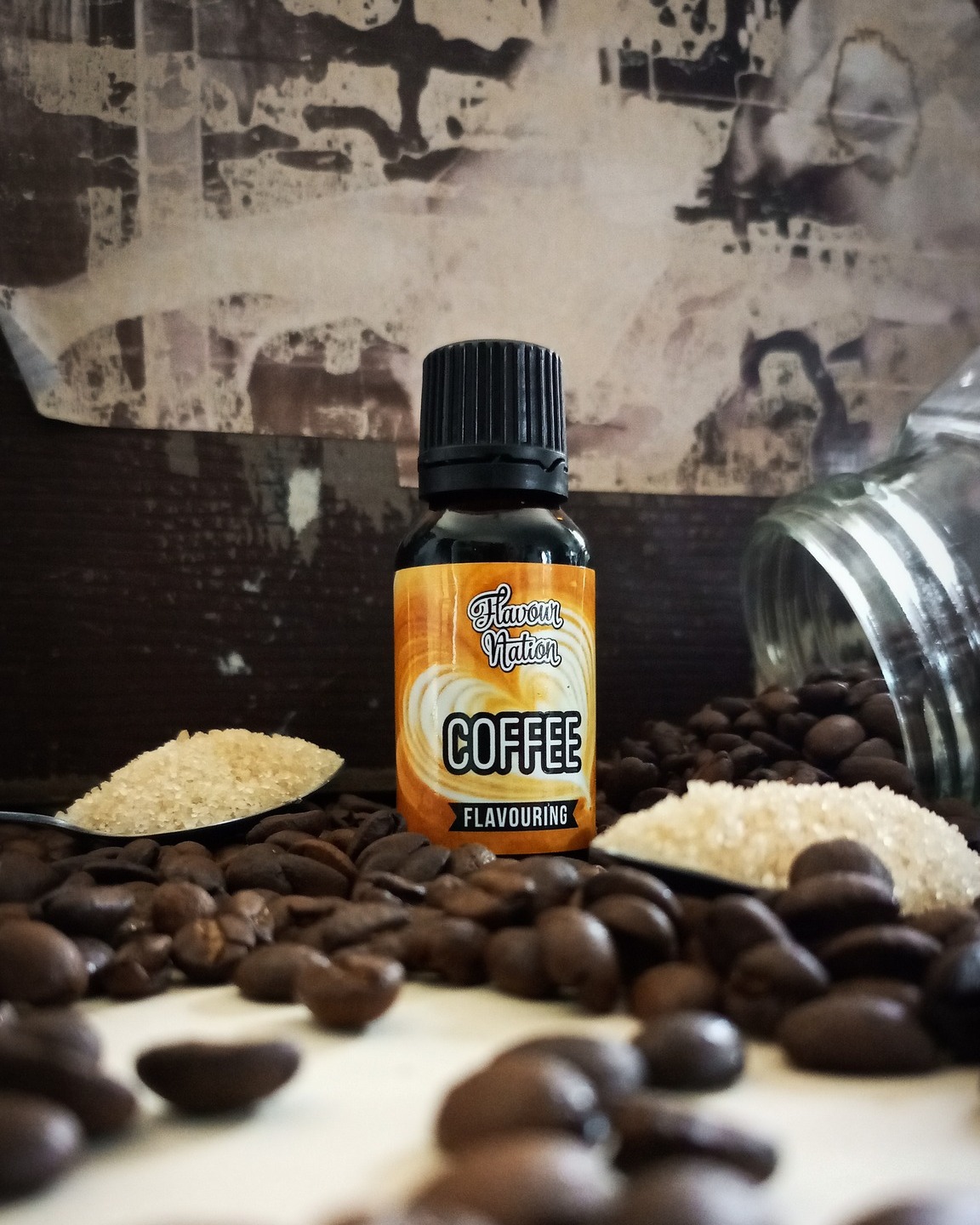 Coffee flavouring essence.